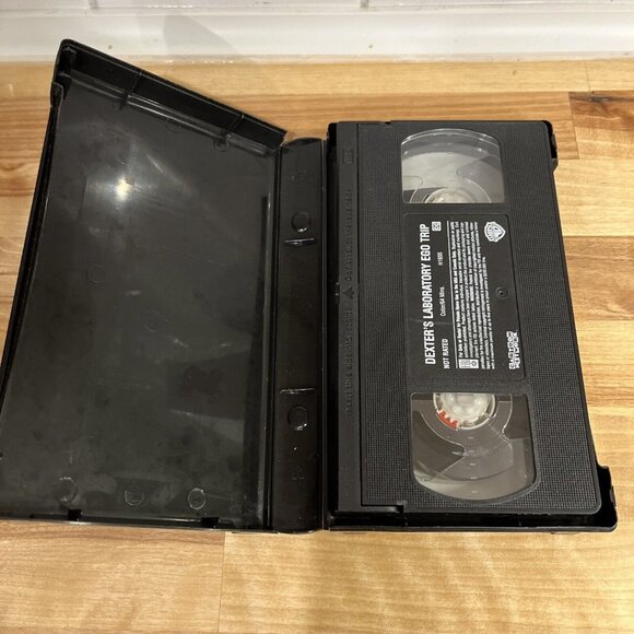 Dexters Laboratory Ego Trip VHS Tape 2000 Black Clamshell Case Cartoon Network - Picture 4 of 6